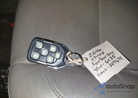 2016 Chevrolet Suburban Lt from USA, damaged, VIN 1GNSKHKC7GR126135